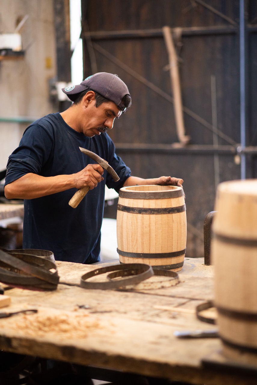 Reutilización de barriles